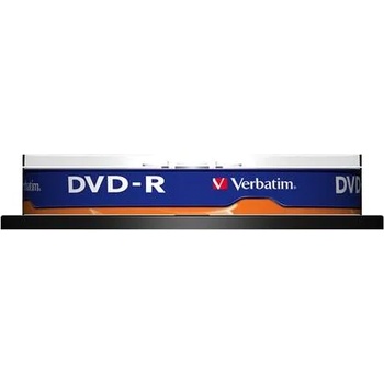 Image 1 of Verbatim DVD-R, 4.7 GB, 16x, AZO покритие, 10 броя в шпиндел (043523)