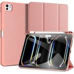 Dux Ducis Калъф с Pen Поставка за iPad Pro 13 2025-2024, Dux Ducis Domo Case, Розов (6934913006146)