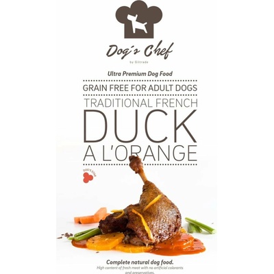 Dog's Chef Duck With Sweet Potato & Orange 0,5 kg