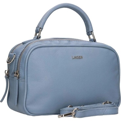 Lagen dámská kabelka do ruky z měkké kůže světle BLC-22 2086 lavender modrá
