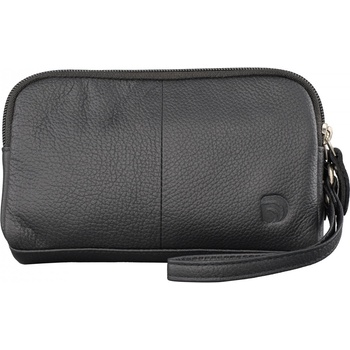 Delis Дамски портфейл Delis, Naiara PT1228, естествена кожа, черен (PT1228)