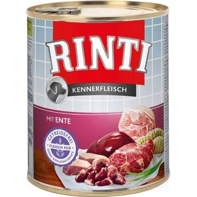 RINTI Kennerfleich Duck консерва - 0.8кг