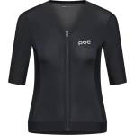 POC Дамска фланелка с къс ръкав за колоездене POC Women's Raceday S/S Jersey Cycling jersey - Uranium Black (156-3068-0313)