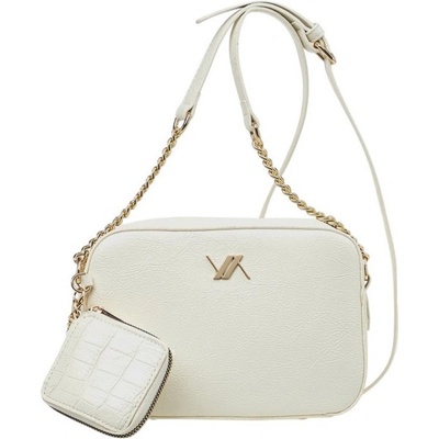 Verde dámská crossbody kabelka 16-7924 white