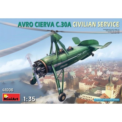 MiniArt Avro Cierva C.30A Civilain Service 4x camo 4 1 006 1:35