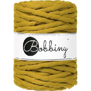 Bobbiny Macrame Cord 9 mm 30 m Spicy Yellow юта (ML-E017)