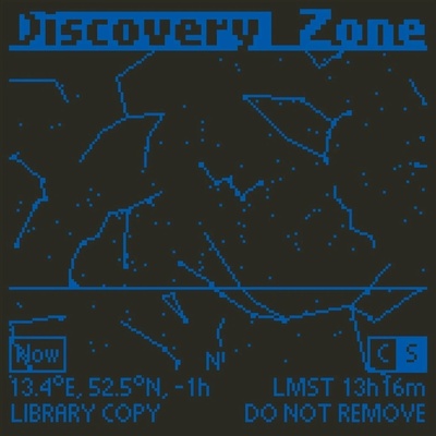 Discovery Zone - Library Copy Do Not Remove (Limited Edition) (Night Sky Marbled Coloured) LP