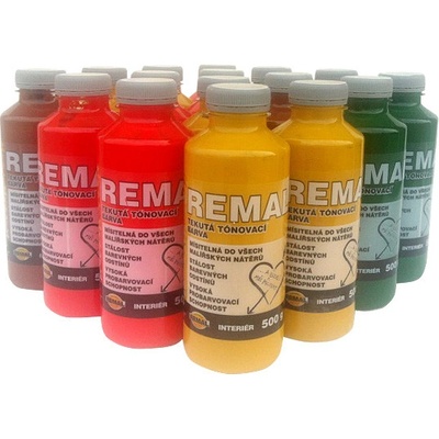 Barvy a laky Hostivař REMAL tekutá tónovací okrová 500 g