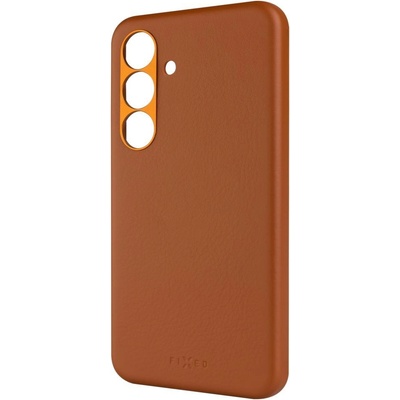 FIXED Калъфи за телефон FIXED MagLeather за Samsung Galaxy S25, кафяв FIXLM-1504-BRW (FIXLM-1504-BRW)
