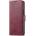 GKK Кожен Калъф за Samsung Z Fold 6, Wallet Rfid Book Case, Червен (5906601966422)