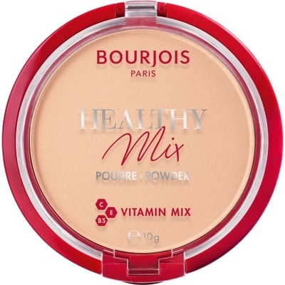 Bourjois Paris Healthy Mix rozjasňujúci zmatňujúci púder 02 Golden Ivory 10 g