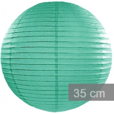 Dekorativní závěsný lampion mint 35cm