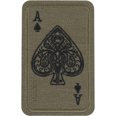 Nášivka M-Tac Ace Of Spades Embroidery - olivová