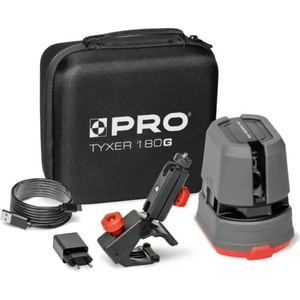 PRO Комплект лазерен нивелир + аксесоари pro tyxer 180g/ 30 м (5901571534749)