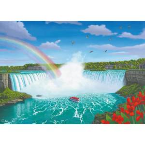 Ravensburger - Puzzle Canadian Collection: Niagara Falls - 1 000 piese