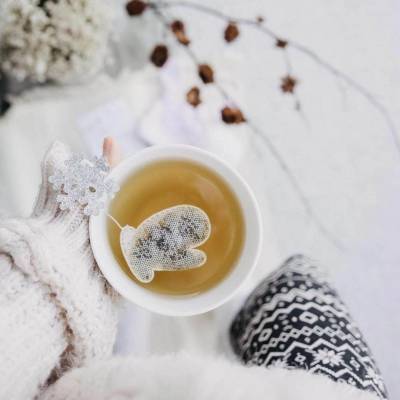 TEA HERITAGE Čaj rooibos s červeným pomarančom Snowflakes 5 ks