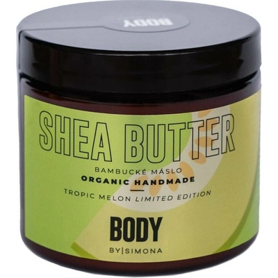 Beauty By Simona Body By Simona MELOUN Organické ručně vyráběné bambucké máslo 200 ml