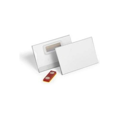 Visačka s šikmým magnetom DURABLE 54x90mm 25ks