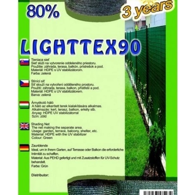 Trebor Sieť tieniaca Lighttex 1,8x50m zelená