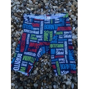 BornToSwim logo jammer navy m - uk34