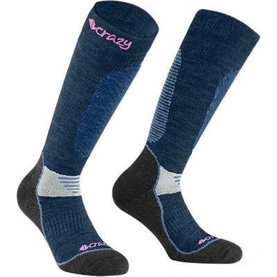 Crazy Idea Zimné podkolienky WOOL SOCKS