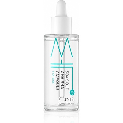 OTTIE Ампула за лице Ottie Soak Оut AHA BHA Ampoule 50 ml