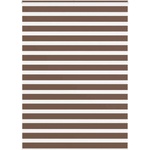 vidaXL Зебра щора, кафява, 160x200 см, ширина на плата 155, 9 см, полиестер (4014377)