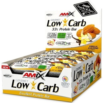 Amix Low-Carb 33% Protein Bar 15 x 60 g