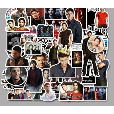 Set 50 samolepek Supernatural (Lovci duchů)