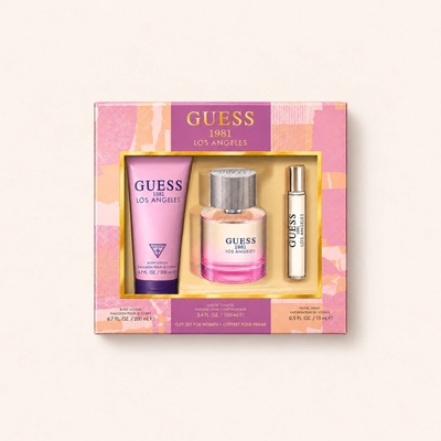 Guess 1981 Los Angeles EDT 100 ml + tělové mléko 200 ml + EDT 15 ml dárková sada