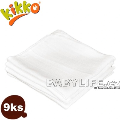 KIKKO Bambusové ®BMB Natural 30 x 30 Natural 9 ks