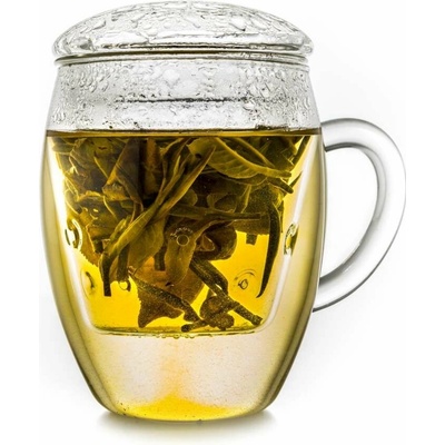 Creano čajový hrnek „All In One“ se skleněným filtrem 400 ml – Zbozi.Blesk.cz