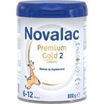 Medis Адаптирано мляко за кърмачета Novalac - Premium Gold 2, 800 g (1901100000) - ozone