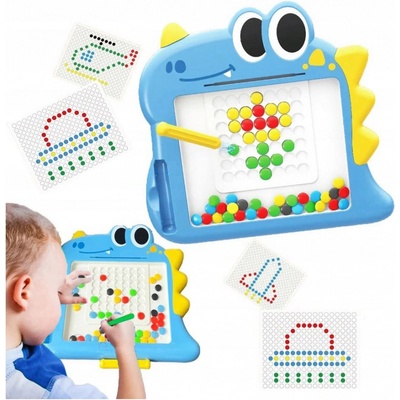 Magnetická tabule Montessori MagPad Dinosaurus