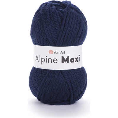Yarn Art příze Alpine Maxi 674 tmavě modrá
