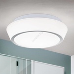 ORION - Таванно осветително тяло за баня TENA 2xE27/60W/230V Ø 30 см IP44 бяло (OR0338)