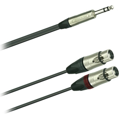 Neutrik NP3X 2x XLR NC3FXX 1,0m
