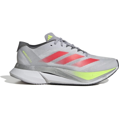 adidas Дамски маратонки Adidas Adizero Boston 12 Road Running Shoes Womens - DSHGRY/LUCRED/L