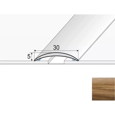 Effector Profil prechodový Dub A03 2,7 m