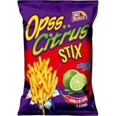 McRobin Opss hranolky s příchutí chilli a limetka 30 g