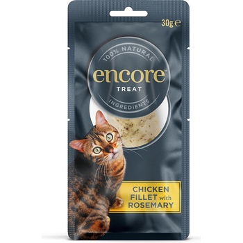 Encore Cat Treat kuracie filety s rozmarínom 3 x 30 g