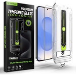Techsuit Стъклен протектор за Samsung Galaxy S26 - Techsuit TitanGlass CrystalHD - Прозрачен (KF2360192)
