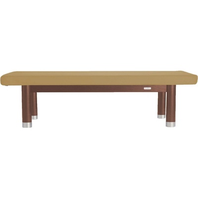 Clap Tzu Ambra Luxusné thajské masážne lehátko Thai Doplnky: bez doplnkov Farba čalúnenia: PU béžová (dune) Farba konštrukcie: olejovaný wenge 202 x 115 cm 60 kg 13 farieb