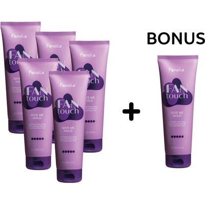 Fanola Fan Touch Give Me Hold Fluid Gel extra silný gélový fluid 250 ml