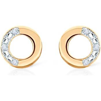 SAVICKI обеци: злато. диаманти