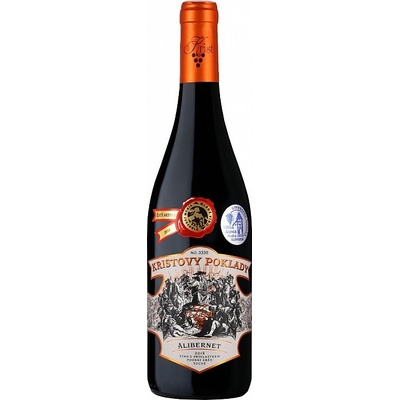 Vinařství Krist Alibernet Kristovy poklady pozdní sběr 2022 11,5% 0,75 l (holá láhev)