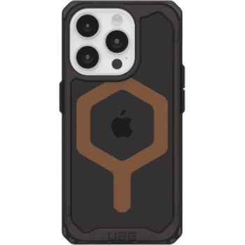 Urban Armor Gear Кейс UAG Plyo за iPhone 15 Pro, съвместим с MagSafe, black-bronze (KXG0075284)