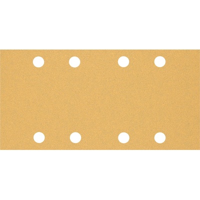 Bosch Brúsny papier EXPERT C470 s 8 otvormi pre orbitálne brúsky 93 x 186 mm, zrnitosť 80, 10 ks 2608900855