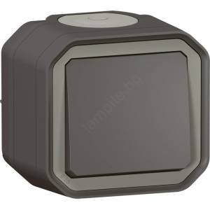 Legrand - Стълбищен ключ № 6 PLEXO IP55, антрацит (LR0101)