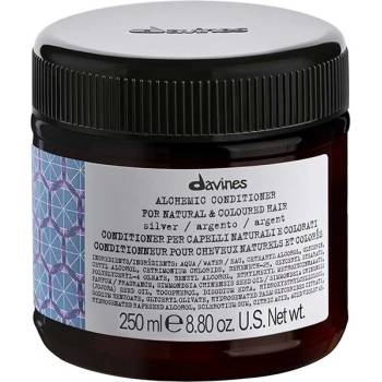 Davines Alchemic conditioner For Natural & Coloured Hair Copper Silver studené blond 250 ml